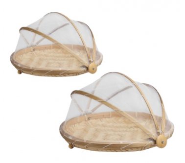 Set x2 cubrealimentos Redondo 10027