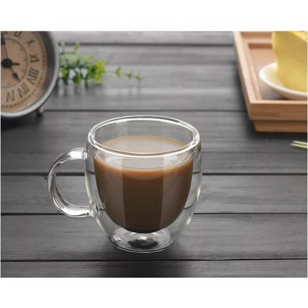 Taza doble vidrio 80ml 3082