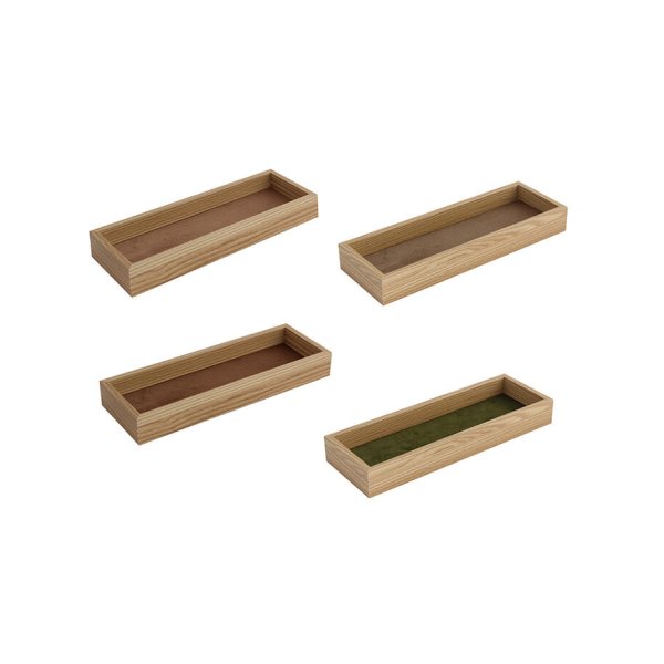Bandeja de madera 23*11 marron 9310