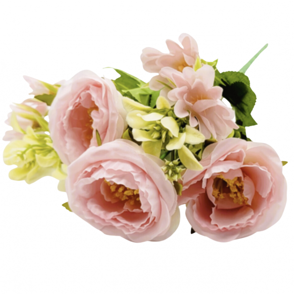  flores Bouquet peonias rosas 30 golx 2486