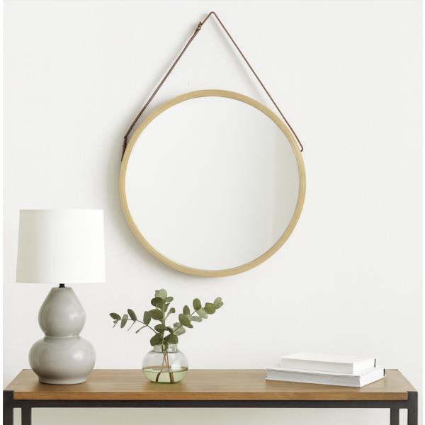 Espejo diseño bambu 50 cm B 500