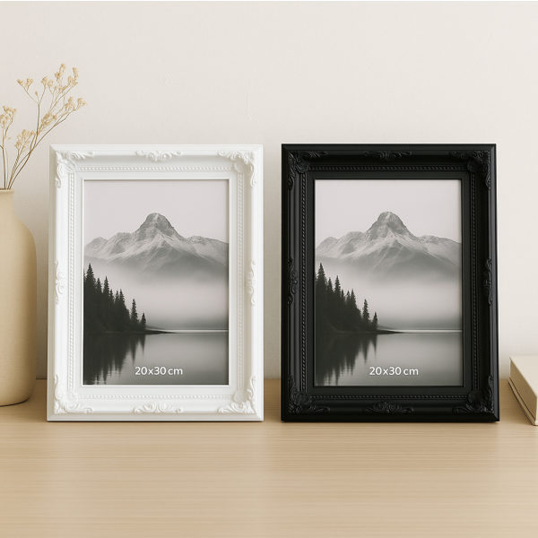 Marco para foto vintage 20*30 negro 6382