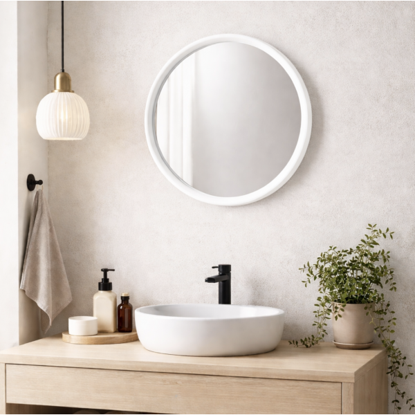 Espejo profundo 33' blanco