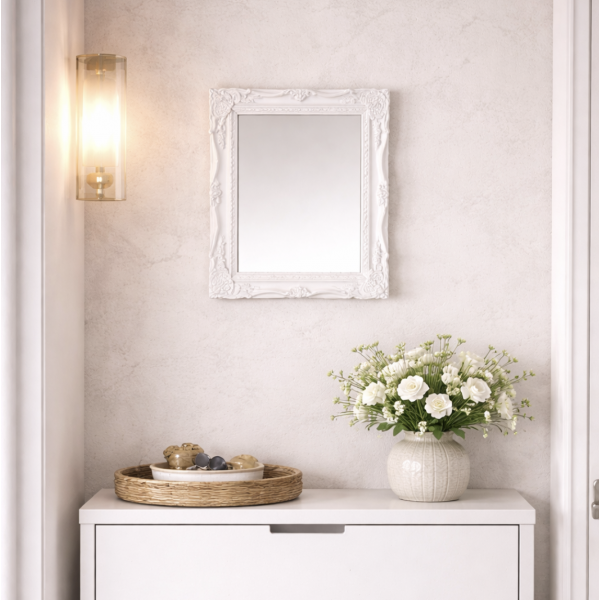 Espejo Mariet S 35*40 Blanco 1171