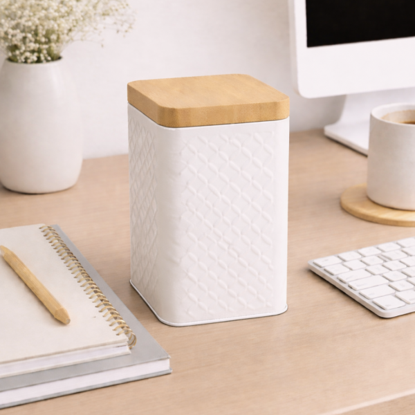 Lata lulet 10*18 Blanca