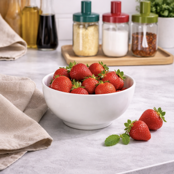 Bowl blanco ceramica 14 cm 8017