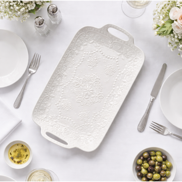 Bandeja cerámica asa 1401