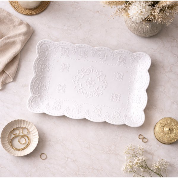 Bandeja ceramica 30*20 1412