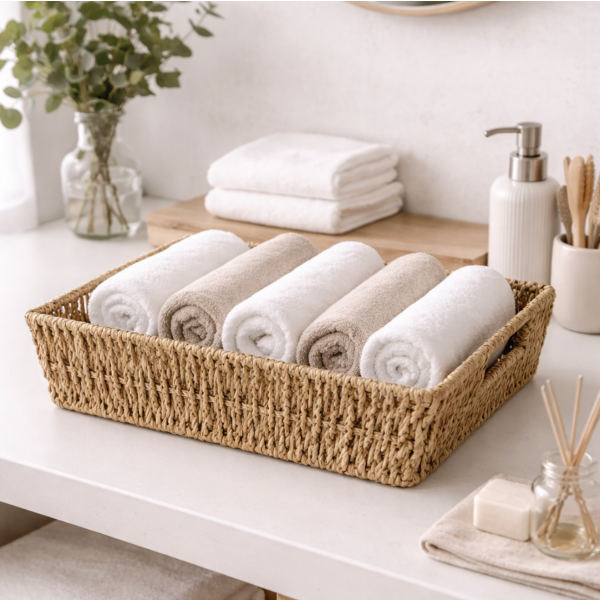 Bandeja rectangular con manija 43*30*10 18587