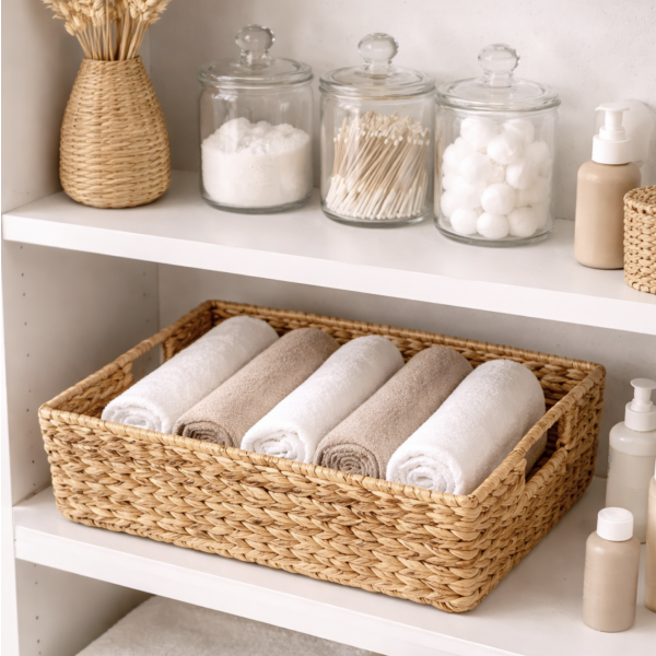 Contenedor rectangular con asa 38*28*12 11967