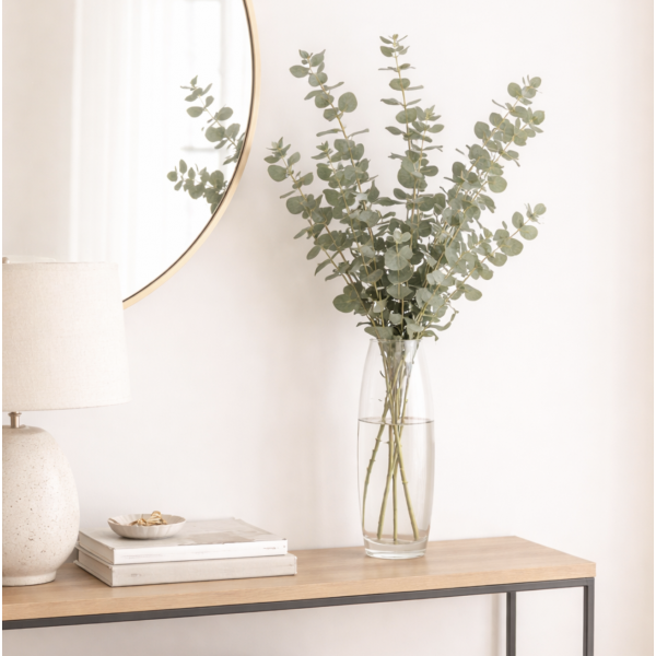 Florero vidrio 30*6.5  9232