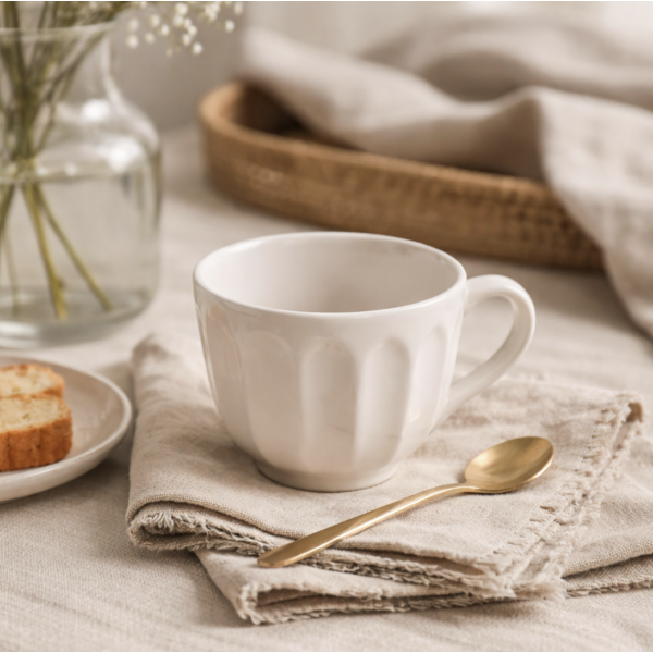 Jarro mug crema 450 ml