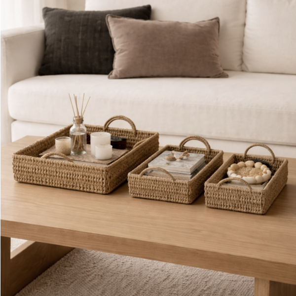 Cestos rectangulares set x3 73522