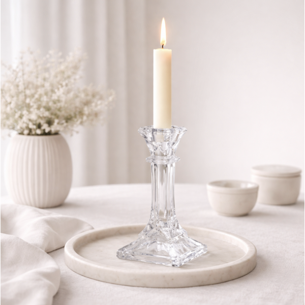 Candelabro vidrio 16*8.5 4550