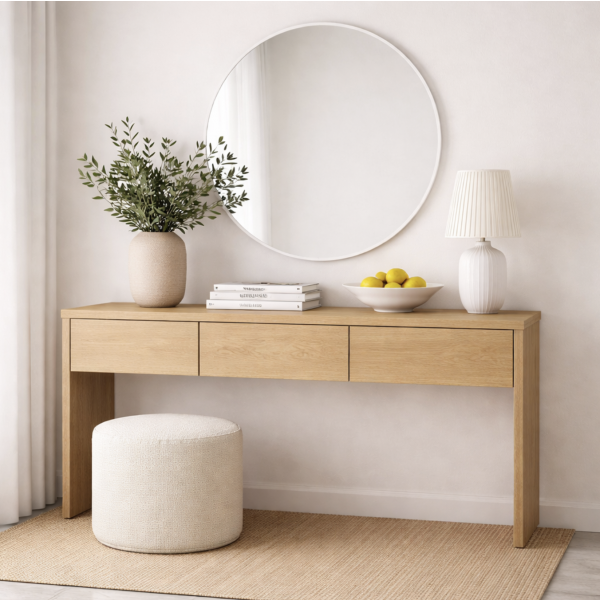 Espejo circular 70' 6370 blanco