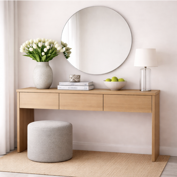 Espejo circular 70' 6370 plateado