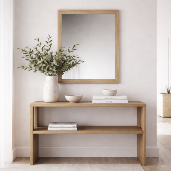 Espejo rectangular clasico 40*50 3118-45 natural