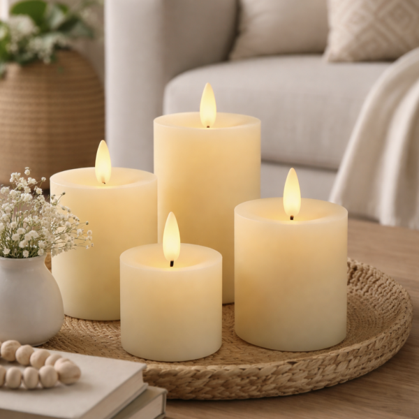 Vela con llama N*4 8*8*9 1233