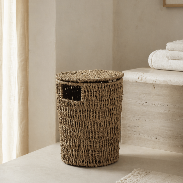 Cesto c/tapa segrass 20*25  21288