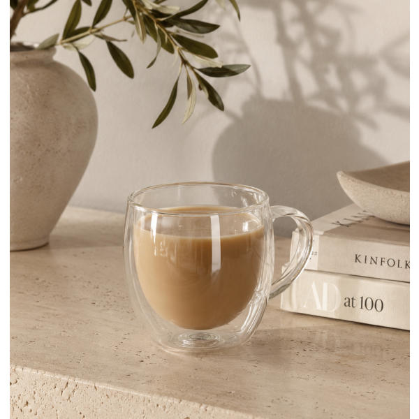 Vaso doble vidrio 250ml 4655