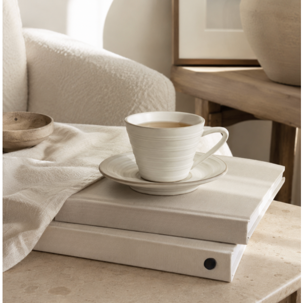 Taza con plato 120 ml 1476/7946 PROMO 