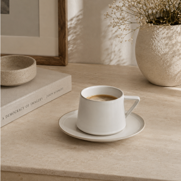 Taza y plato 200ml 1492/8103 PROMO 