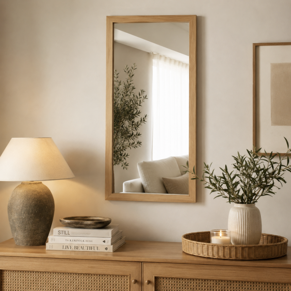 Espejo rectangular 30*60 3118-36 natural 