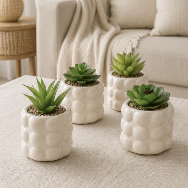 Planta artificial suculenta 14*7   4167