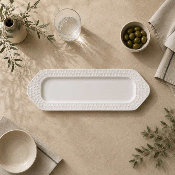 Bandeja ceramica labrada vintage 1409
