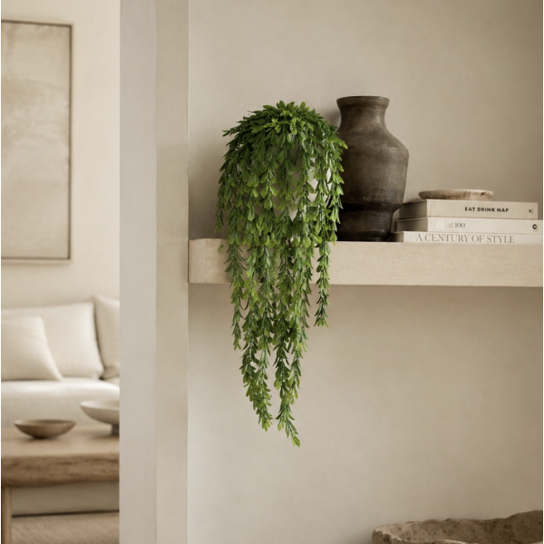 Planta c/maceta colgante 60cm 4077