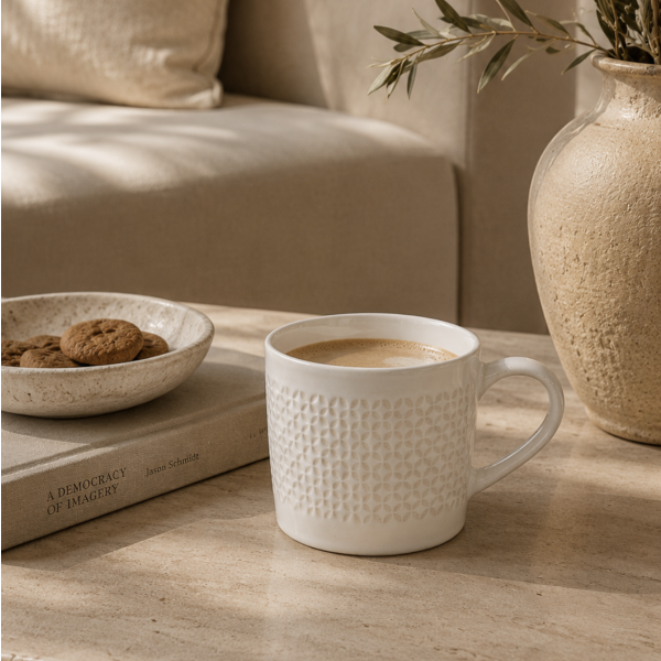 Jarro mug cuadros 450ml 1990