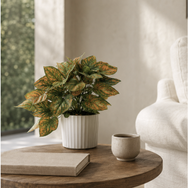 Planta maceta arficial 23*25 2517