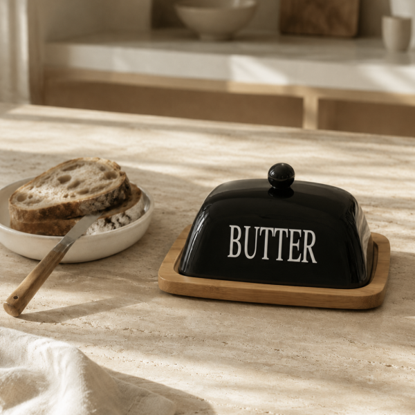 Mantequera Butter Negra  0461