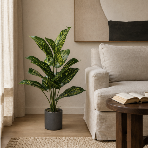 planta maceta artificial 65 cm 4468