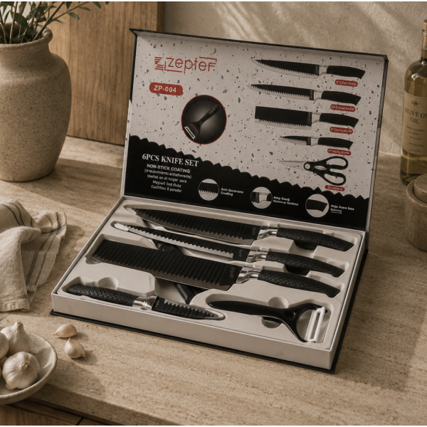 Set de cuchillas 6 pzas 4421
