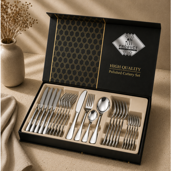 Cubiertos set 24 piezas platedos PROMO  