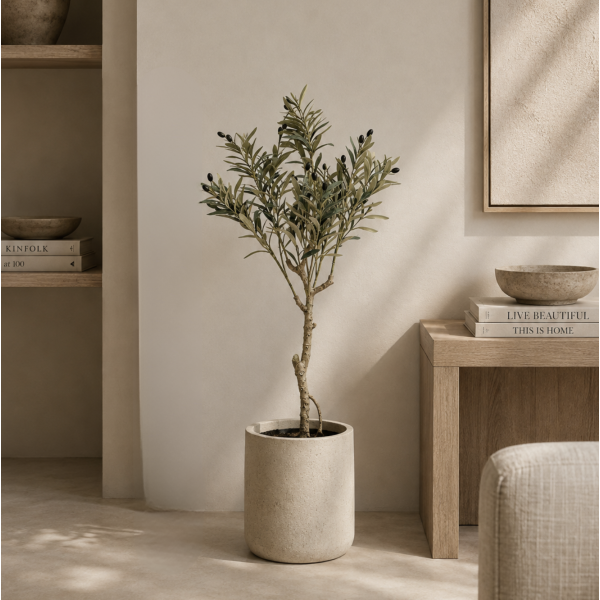 Planta árbol maceta oliva 110'  4458