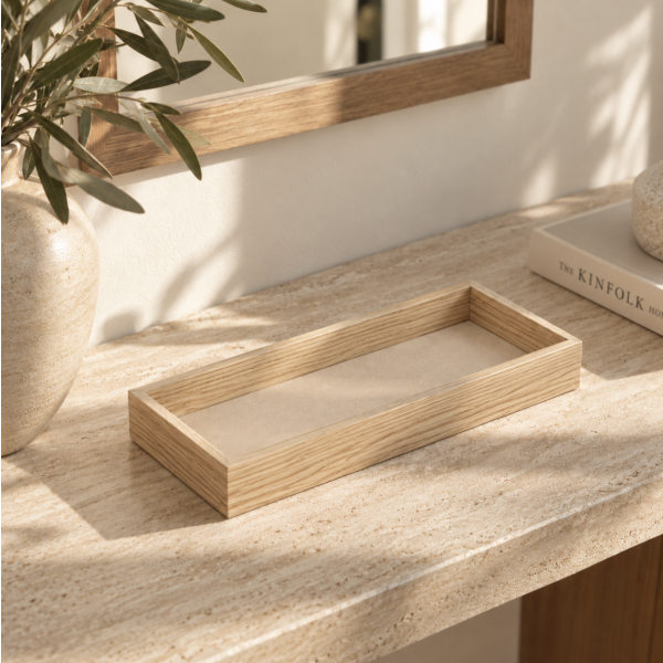 Bandeja de madera 23*11 9310 beige