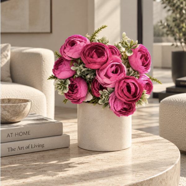 Flores bouquet 28' rosa 4868 8 flores