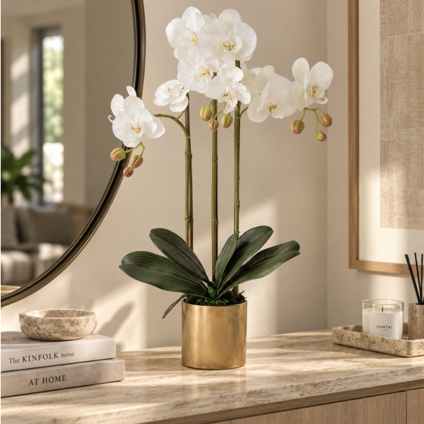 Planta artificial orquidea dore 65 cm 5284
