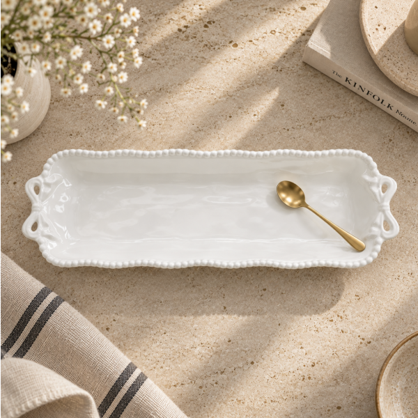 Bandeja ceramica moño 36*12 1975
