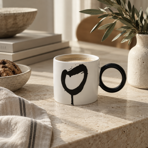 Jarro mug ceramica pintura 350 ml 0495/4484