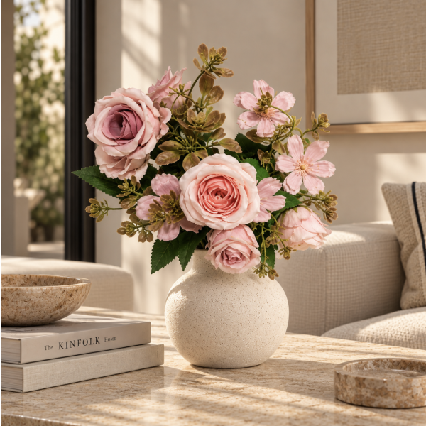 Bouquet flores rosas 27' 4872 rosa s