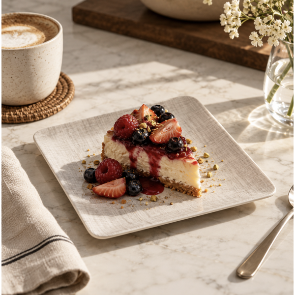 Plato de postre cuadrado 20*20 1713/1073 PROMO