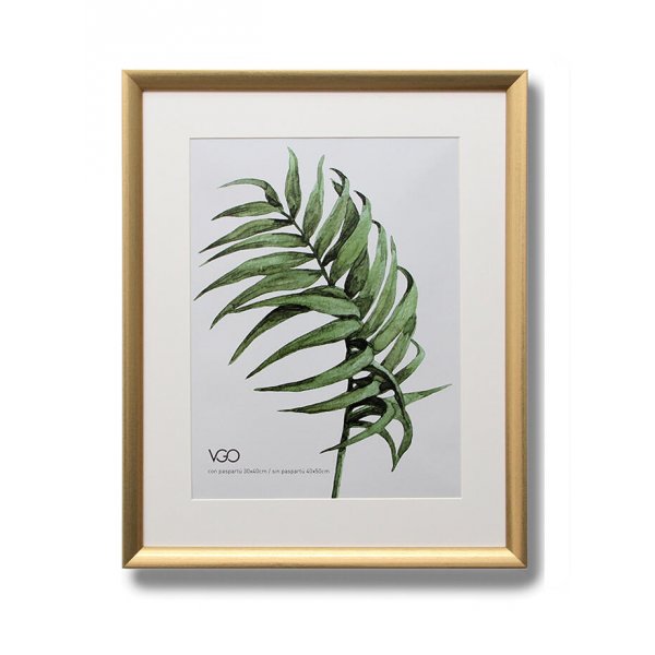 Marco p/foto madera 15*20 dore 2021.6 