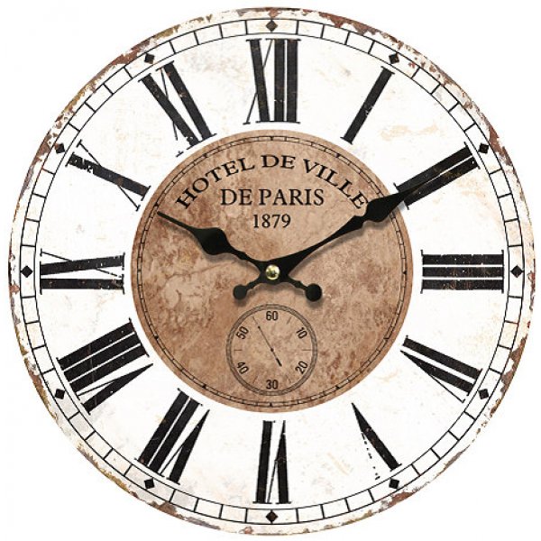 Reloj de pared hotel de ville 49' 7053