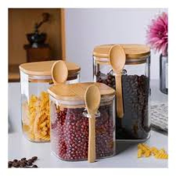 Frasco con cuchara 1000 ml 0869