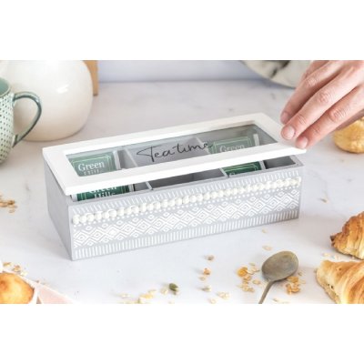 Caja para te 3 divisiones madera 9442