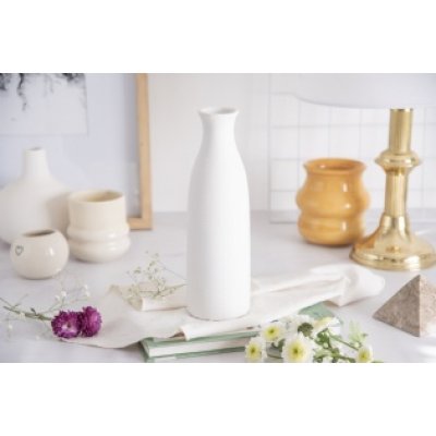Jarron ceramica Blanco 8832 25 cm