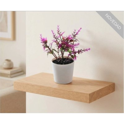 Maceta artificial c/flores rosa 14*6*6 1186